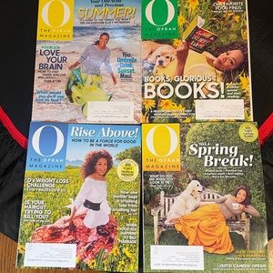 Lot of 4 Oprah Magazines